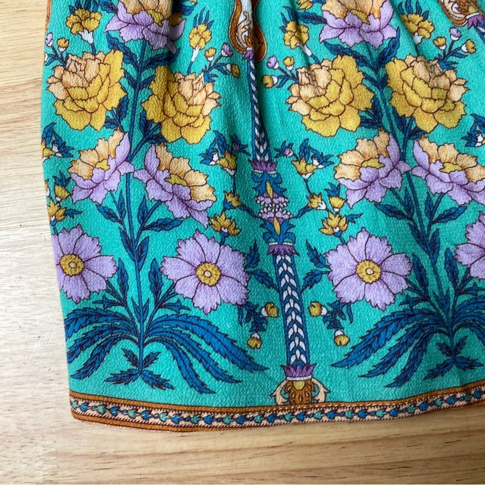 ARNHEM 'Stella' Multicolored Floral Off The Shoulder Play Dress Size 8 RRP $179 - Picture 13 of 16